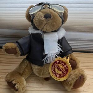 The Brass Button Collectables Bear, with Tag,